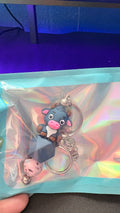 Cow keychain